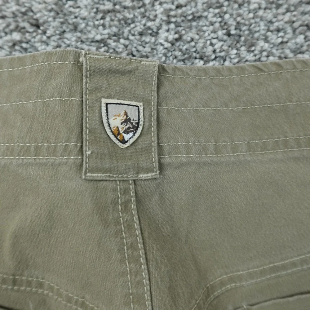 Kuhl Pants Mens 36X30 Brown Beige Cargo Revolvr Articulated Stretch Outdoor Hike